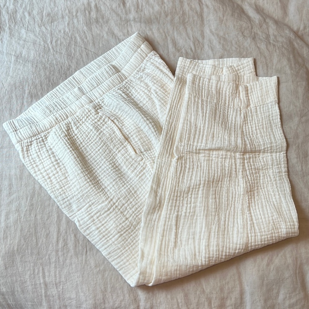 Madewell Lightspun Tapered Huston pants